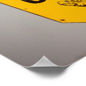 Poster voor vogelschildpad (Hoek)