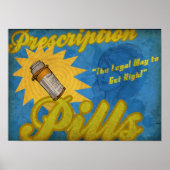 Poster voor voorschrijfpillen (Voorkant)