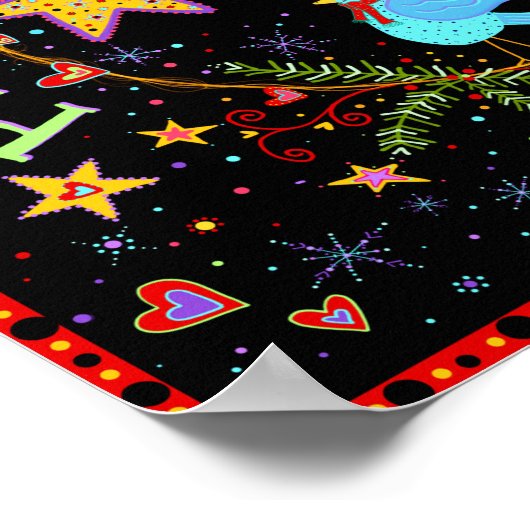 poster voor 'vrede, hoop, liefde' (Hoek)