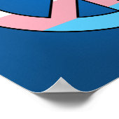 Poster voor vredeshandtekeningen onder transgender (Hoek)