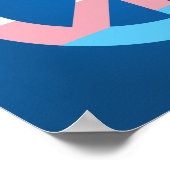 Poster voor vredeshandtekeningen onder transgender (Hoek)