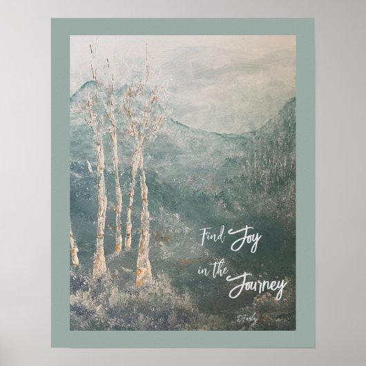 Poster voor vreedzame reis (Voorkant)