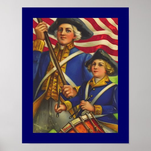  Poster voor vroegtijdige Amerikaanse soldaten (Voorkant)