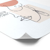 Poster voor vrouwelijke loopbaan (Hoek)