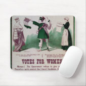 Poster voor vrouwenoverlijden muismat (Met muis)