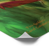 Poster voor vuurgodin/afdruk (Hoek)