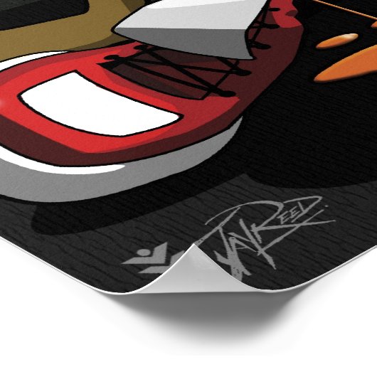 Poster voor wandverf (Hoek)