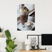 poster voor warme chocolade (Thuiskantoor)