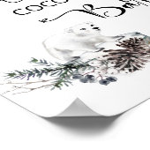 Poster voor warmloperafdekking (Hoek)