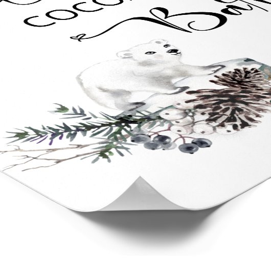 Poster voor warmloperafdekking (Hoek)