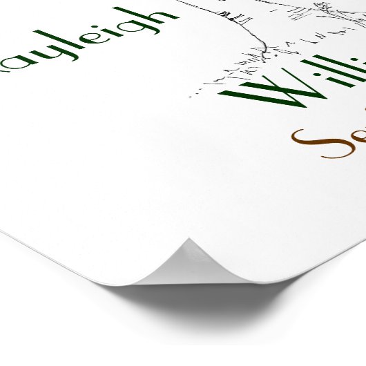 Poster voor weddenschap met vingerafdrukken (Hoek)