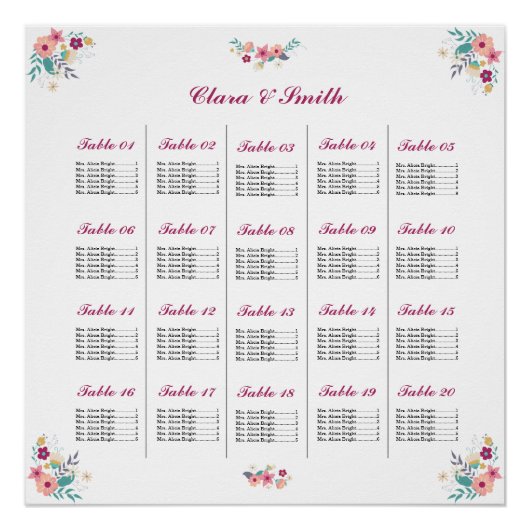 Poster voor weddenschappen (Voorkant)