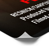 Poster voor weddenschapsfilm - Modus fotosjabloon (Hoek)