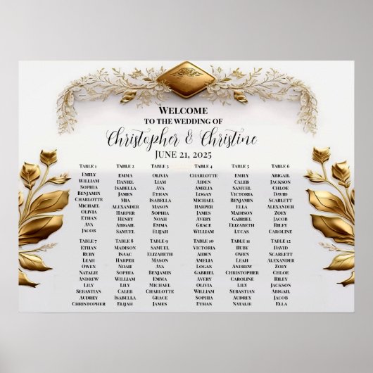 Poster voor weduwenkaarten (Voorkant)