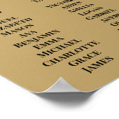 Poster voor weduwenkaarten, gebarenteken (Hoek)