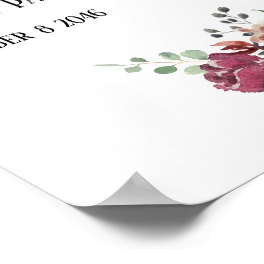 poster voor wijnverjaardag (Hoek)