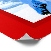 poster voor wintersport (Hoek)