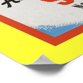  poster voor wintersport (Hoek)