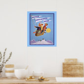  poster voor wintersport (Keuken)