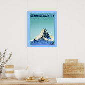 poster voor wintersport (Keuken)