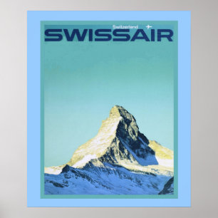 poster voor wintersport