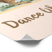 Poster voor witte egel en beaver dance (Hoek)