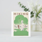  Poster voor WPA-wandeling Briefkaart (Staand voorkant)