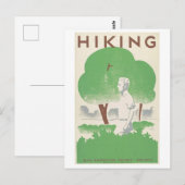  Poster voor WPA-wandeling Briefkaart (Voorkant / Achterkant)