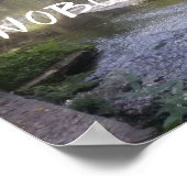 Poster voor zakelijke proverb-brug voor iedereen (Hoek)