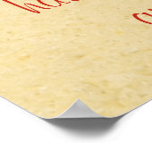 Poster voor zomerzegening (Hoek)