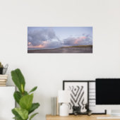 Poster voor zonnescherm aan de Nederlandse kust (Thuiskantoor)