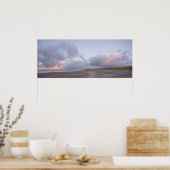 Poster voor zonnescherm aan de Nederlandse kust (Keuken)