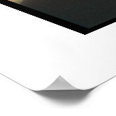 Poster voor zwarte en Tan Coonhound (Hoek)