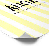 POster voornaam gele rivier (Hoek)