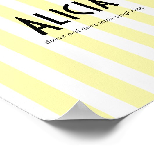 POster voornaam gele rivier (Hoek)