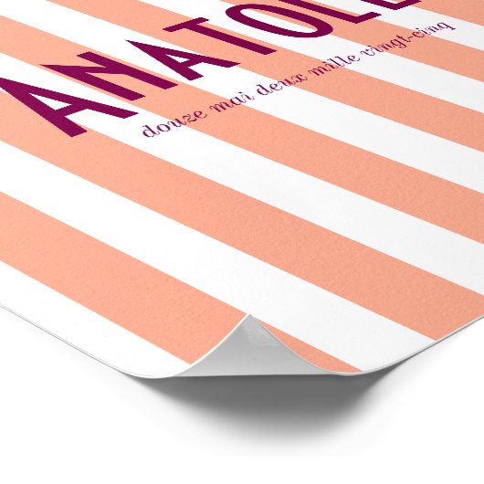 Poster voornaam Riviera Pêche (Hoek)