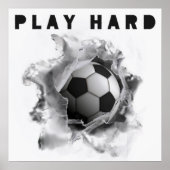 Poster Votivatie van voetbool (Voorkant)