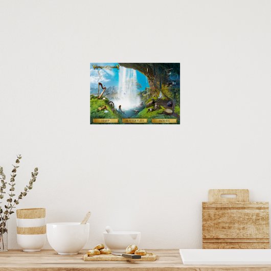 Poster Voyage to Fantasy - The Lorelei (Keuken)