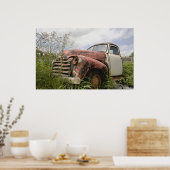 Poster vrachtwagen (Keuken)