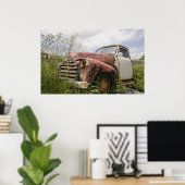 Poster vrachtwagen (Thuiskantoor)