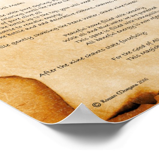 POSTER VREDESWATER (Hoek)