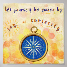 Poster - vreugde en nieuwsgierigheid