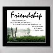 Poster vriendschap (Voorkant)