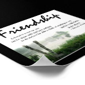 Poster vriendschap (Hoek)