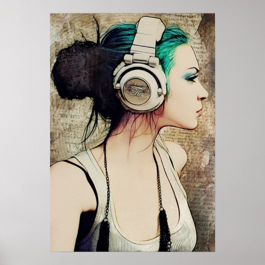 Poster vrije tijd (Voorkant)