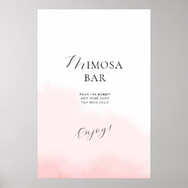 Poster Vrijgezellenfeest in een elegante stijl.