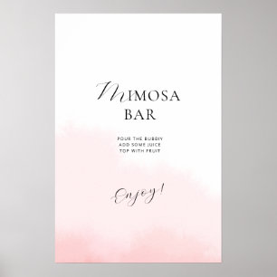 Poster Vrijgezellenfeest in een elegante stijl.