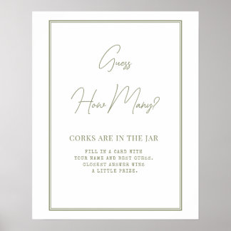 Poster Vrijgezellenfeest in een elegante stijl.