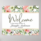 Poster Vrijgezellenfeest van eierschil en Blush Fl (Voorkant)