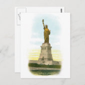  Poster "Vrijheidsbeeld" Briefkaart (Voorkant / Achterkant)